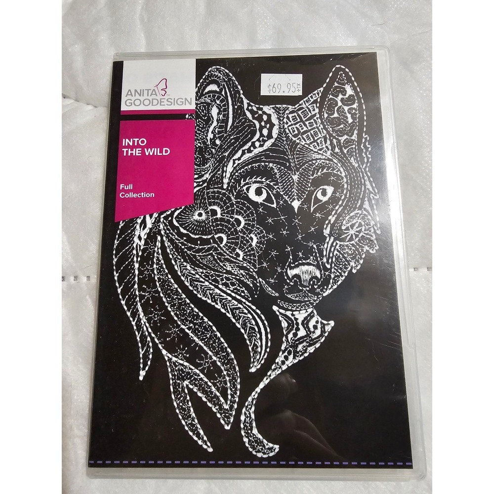 Anita Goodesign Into‎ The Wild Full Collection Embroidery Designs CD
